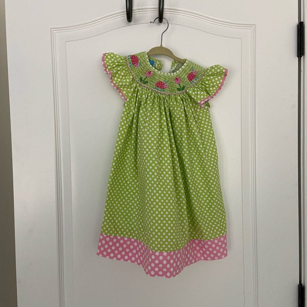 Ana Vini Hand-Smocked Girl’s Toddler Dress